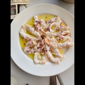 Ceviche de Gambas al estilo de Alejandro
