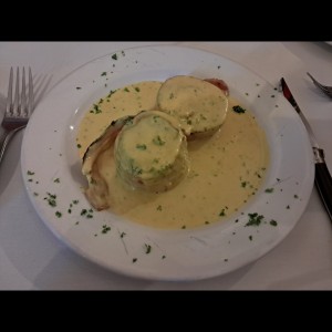 medallones de pollo a la mostaza dijon