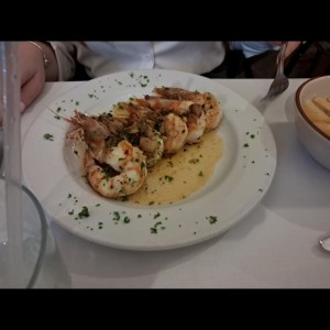 Langostinos a la Plancha o Ajillo