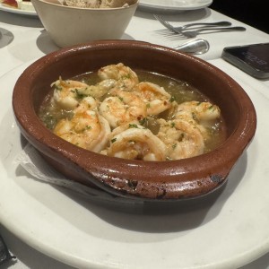 Gambas al Ajillo o Enchiladas
