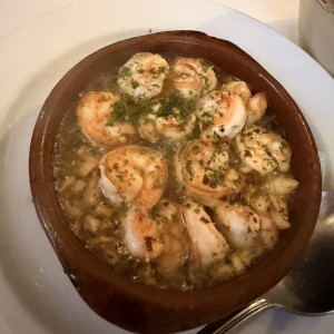 Gambas al Ajillo o Enchiladas