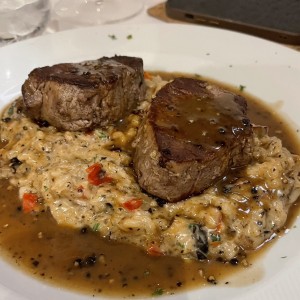 Meloso de trufas con tenderlon