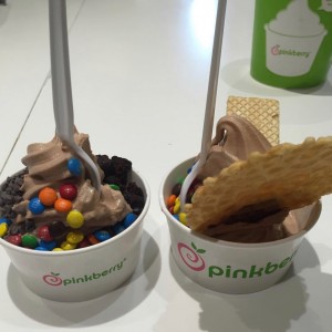 Nutella ice Cream with Toppings