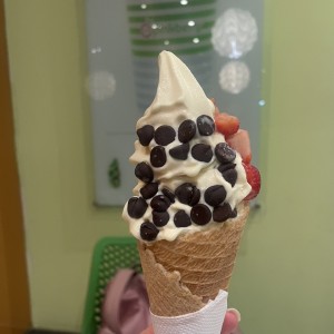 Frozen Yogurt con Toppings