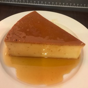 Flan de la casa