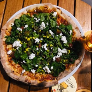Pizza vegetariana