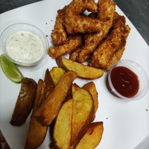 deditos de pollo