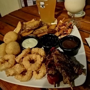 Picada la rana dorada 