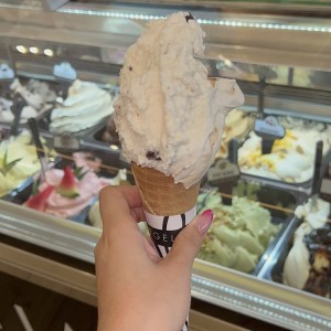 Barquilla de dos sabores