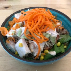 Mexican quinoa bowl