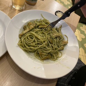 Pesto with chicken 