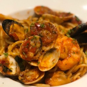 spaghetti a la pescatore