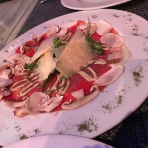 carpaccio di manzo
