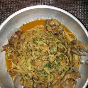 Spaguetti vongole