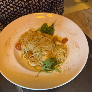 Linguini al óleo 