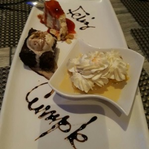 Variedad postres