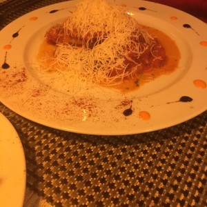 Filete de Corvina a la Livornesa