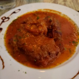 Ossobuco de Res con Linguini a la Crema