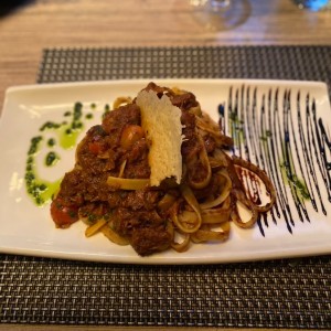 Fetuccini con Cordero