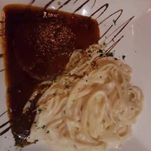 Strogonoff de Res con pasta a la crema