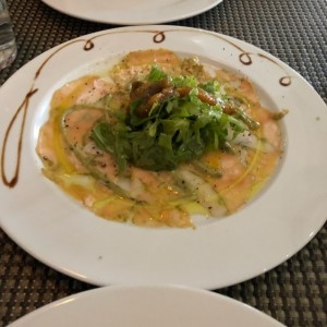 Antipasti - Carpaccio Strega