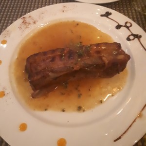 Rack de Cerdo al Grill