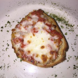 Antipasti - Bruschetta al Pomodoro gratinada