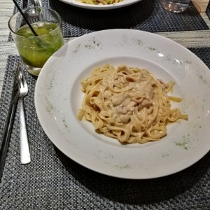 Fettuccine a la Strega