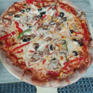 Pizzas vegetariana