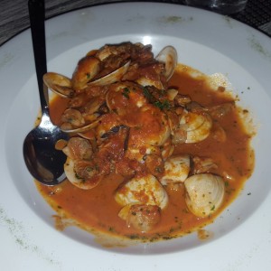 Almejas pomodoro
