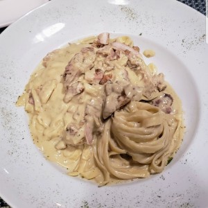 Fettuccine a la Strega