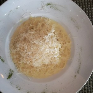 fettucine en salsa 4 quesos