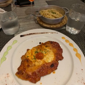milanesa de pollo