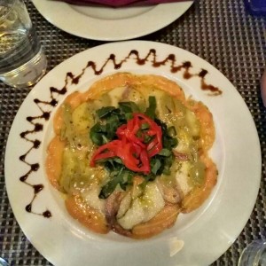Antipasti - Carpaccio Strega