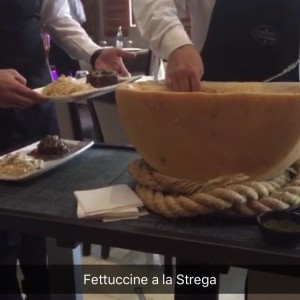Fettuccine a la Strega
