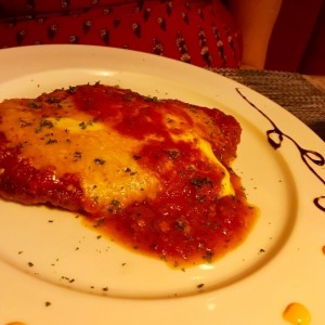 Milanesa de Res a la Parmesana
