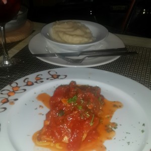 Filete de Corvina a la Livornesa