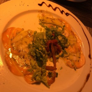 Antipasti - Carpaccio Strega