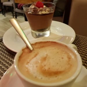 Postres - Mousse de Nutella y cappuchino