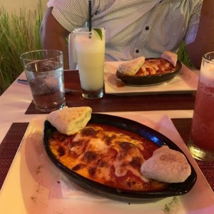 lasagna de pollo