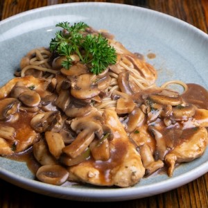 pollo al funghi