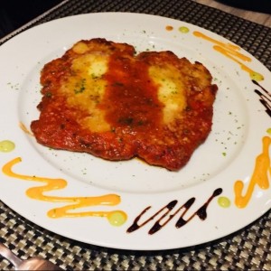 Milanesa de Pollo a la Parmesana.
