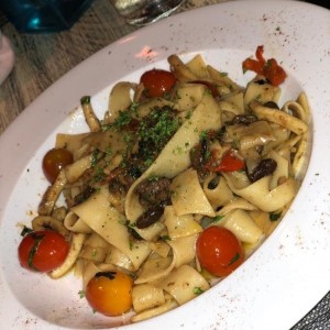 Pappardelle a la Santorini