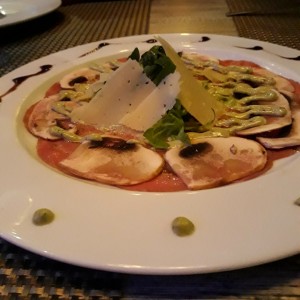Antipasti - Carpaccio di Manzo