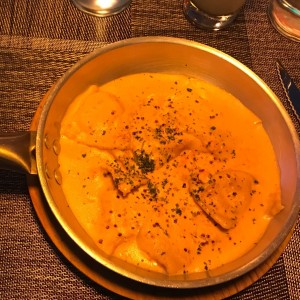 Ravioli de Berenjena a la Pizzaiola