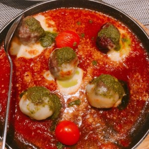 Albondigas de Carne y Cerdo