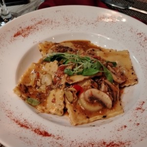 Raviolis Veganos trufados