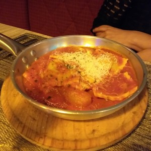 Raviollis con Berenjenas
