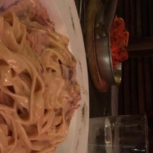 Fettuccine a la Strega