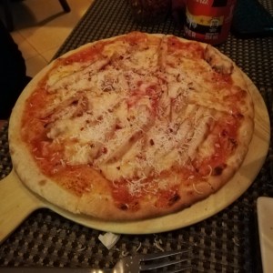 pizza de pollo